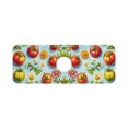 thumbnail image 7 of Yayeee Faucet Mat for Kitchen Sink 14.7" Diatomite Long Splash Guard Pad, Green Tomatoes, 7 of 7
