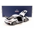 thumbnail image 4 of Norev Porsche 911 992 GT3 RS Ice Grey 1:18, 4 of 8