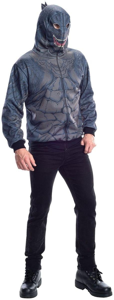 godzilla zip up hoodie