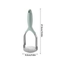 thumbnail image 3 of Stainless Steel Potato Masher & Vegetable Press,Manual Food Mill for Food, Foldable Design for Easy Storage, Kitchen Utensil for Puree & Mash, 3 of 8