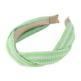 thumbnail image 5 of Unique Bargains 1 Pc Exquisite Personalized Straw Braid Headband Green, 5 of 6