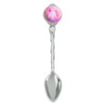 thumbnail image 1 of Geometric Pink Unicorn Fantasy Novelty Collectible Demitasse Tea Coffee Spoon, 1 of 3