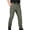 Green, variant on WREESH Men's Cargo Pants Elastic Waist Casual Multi-Pocket Sports Trousers Pants Black
