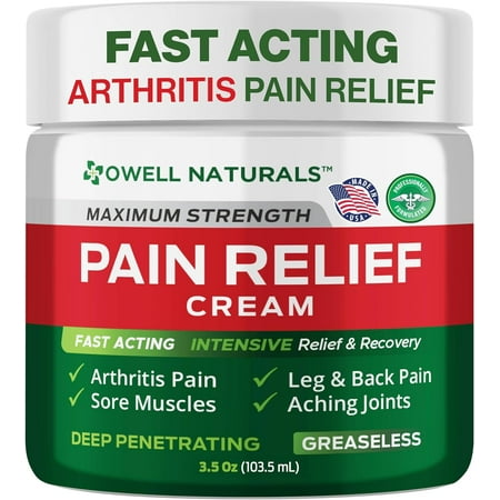 Owell Naturals Arthritis Deep Penetrating Cream, 3.5 oz