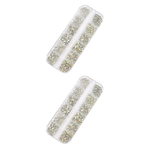 Bolsa de cristal Minnieouse fácil de pegar brillo diamantes de imitación para uñas artesanía DIY