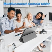 YQSavior (2024) 10.1 in 2-in-1 Tablet, 128GB, Android 13, Wi-Fi, Bluetooth, Black