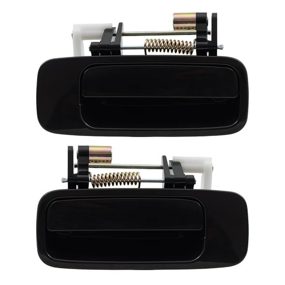 Brock Replacement Driver and Passenger Rear Outside Exterior Door Handles compatible with ES300 Camry 69240AA010C0 69230AA010C0