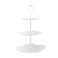thumbnail image 1 of Soporte para tartas de 3 niveles Plato de frutas Soporte para cupcakes PP Postres Frutas Soporte para dulces Soporte Bandeja para servir bodas AweSitey JJ17649-02, 1 of 6