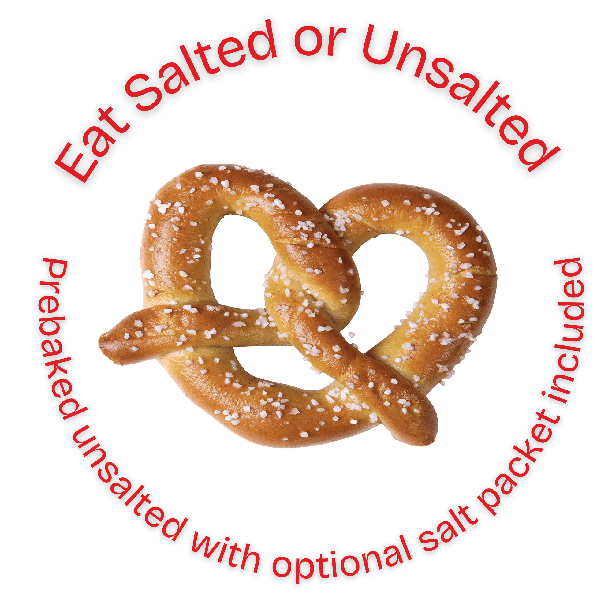 Hanover Sourdough Soft Baked Pretzels, 15 Count, 33.5oz Frozen Bag