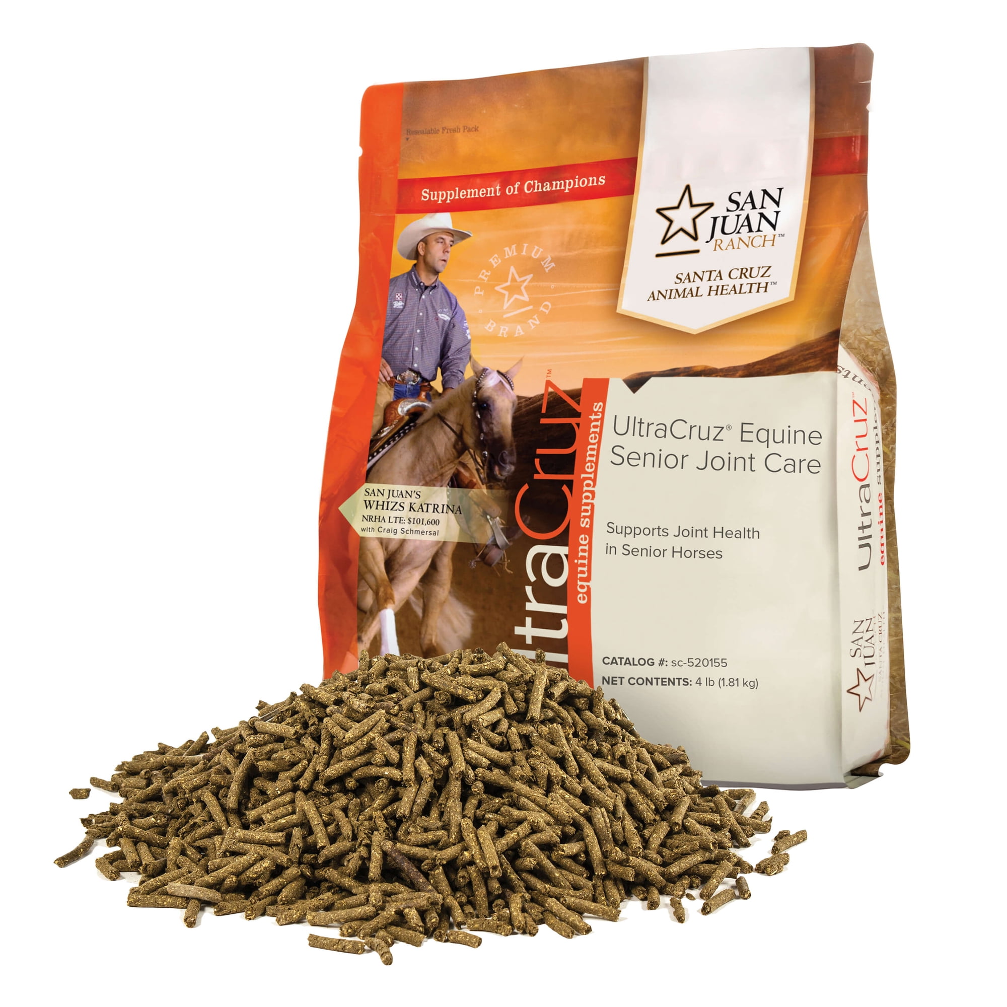 UltraCruz® Equine Senior Joint Care for Horses, 4 lb, pellets