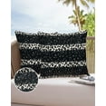 thumbnail image 6 of Outdoor Throw Pillow Cover Natural Animals Leopard Print Waterproof Cushion Covers 2 Pack Wildlife Skin Texture Pillow Cases Home Decoration for Patio Garden Couch Sofa, 6 of 6