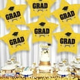 thumbnail image 4 of PMU Grad Congrats Star 18in Mylar Balloon Yellow Pkg/25, 4 of 7