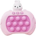thumbnail image 1 of Haute Qualité! Jeu Pop It - Jeu Pop It Pro Léger Jeu à Pression Rapide Jeu Fidget Rose Lapin Rose, 1 of 5