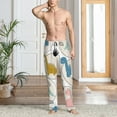 thumbnail image 6 of Lsque Cute Dinosaurs Print Men's Pajama Pants, Lounge Pant - Comfortable Home Wear,Elastic Waistband, Stylish Design-X-Large, 6 of 9