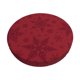 thumbnail image 1 of Disketp Christmas Red Snowflakes Funda Redonda para Taburete, Funda de Cojín para Silla de Bar Suave y Elástica-13 inch, 1 of 7