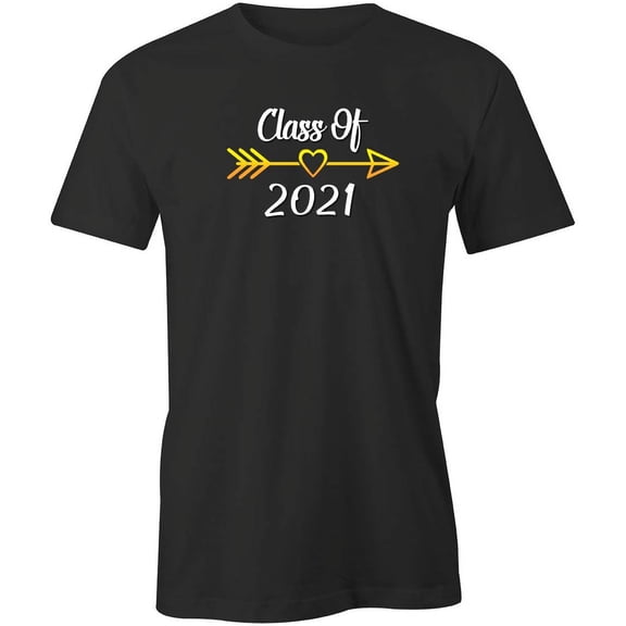 Class of 2021 T-Shirt | Senior Class Black Tee Gift