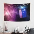 thumbnail image 3 of Doctor Who Tapestry, Anime Wall Poster Art, Wall Tapestry For Bedroom Living Room Dorm Room, Wall Hanging For Festival Party Events Background Photography Backdrop, 60x40 Inch, 3 of 9