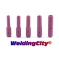 thumbnail image 3 of WeldingCity 2-pk Alumina Ceramic LONG Cup Nozzle 10N49L #5 for Regular Setup in TIG Welding Torch 17, 18 and 26, 3 of 3