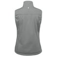 thumbnail image 3 of Little Donkey Andy Women's Lightweight Softshell Vest, Windproof Sleeveless Jacket for Running Hiking Travel, Gray XL, 3 of 7