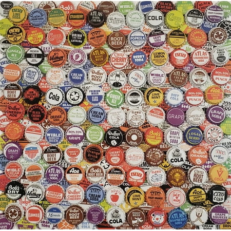 

500 Soda Bottle Caps Vintage & Classic Brands Crown Caps