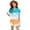 AB333 B, variant on Tisuna Girl'S Summer Shirts Child Ice Cream Print Short Sleeve Lapel Collar Shirts Relax Fit Big Kids Casual Wear Button Front Tops Size 3-4 Years A