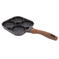 thumbnail image 1 of Hole Frying Pot Pan,4 Hole Frying Pot Cup Egg Frying Pan Hole Frying Pan Proven Performance, 1 of 12