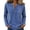 Blue -AJ11, variant on Dwellite Women Henley Long Sleeve Fall Sweaters Lightweight Business Casual Work Button Pullover Sweater Tops Soft 2026 Spring Winter Gray M