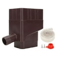 thumbnail image 3 of Water Diverter System, 40 Inch Hose Reusable Universal Standard Rainwater Collection System Easy Installation  For Lawn Watering White,Black,Green,Dark Brown, 3 of 8