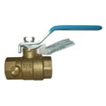 thumbnail image 2 of 3/4" IPS Brass Ball Valve - with Drain, 2 of 2