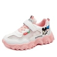 thumbnail image 1 of Zapatos deportivos de Disney para niños, zapatos individuales de primavera y verano, zapatos de moda para niñas, malla calada, deportes, zapatos de Mickey, zapatos de red para niños, 28-Insole18.5 CM Gao Jinjia LED, 1 of 1