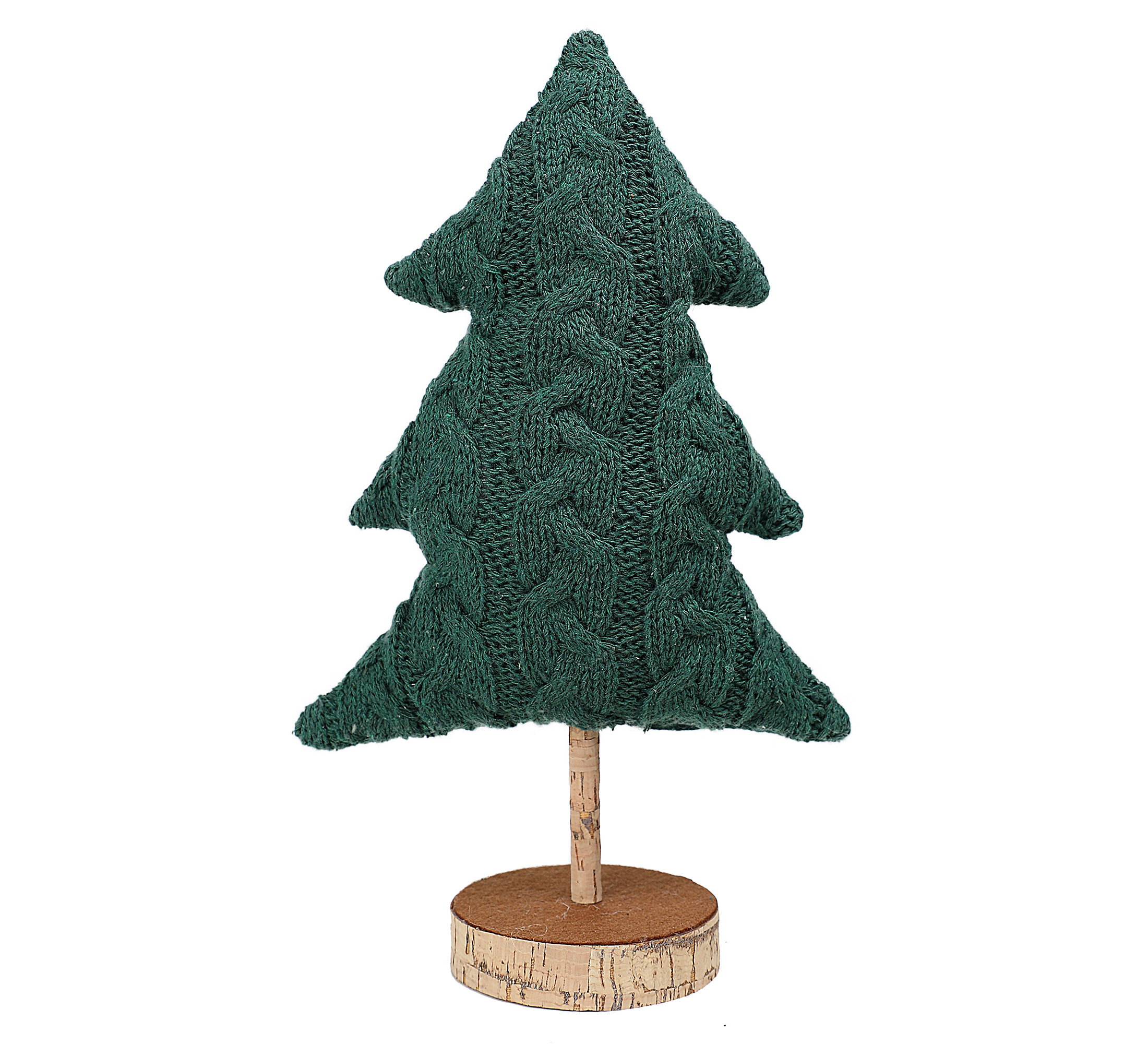 Holiday Time Large Fabric Tree Set of 2; Christmas Tabletop Décor - image 4 of 11
