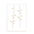 thumbnail image 2 of 5 Styles Fretboard Sticker Guitar Neck Decorations Ukulele Guitar Bass Parts, 2 of 6
