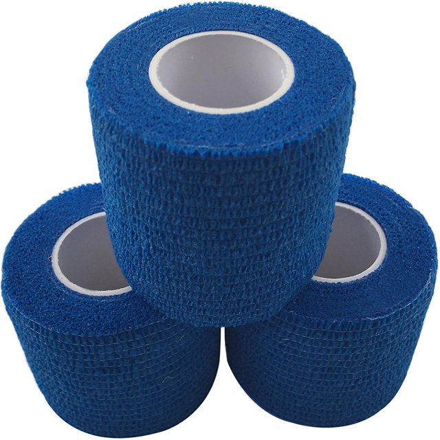 Cinta de agarre: hockey, béisbol, lacrosse, cualquier cosa que necesite un mejor agarre, 2 pulgadas por 15 pies (paquete de 3)
