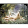thumbnail image 1 of Ceramic Tile Mural-Leon Comerre Nudes Tile Mural Interior Construction Ideas 24" w x 18" h using (12) 6 x 6 ceramic tiles, 1 of 3