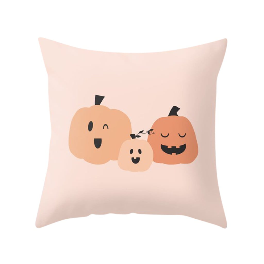 28Color Halloween Pillows Decor Pillow Case Sofa Waist Throw Cushion Cover L 