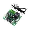 thumbnail image 3 of Controlador de temperatura,Módulo controlador de temperatura digital XH-W1209,Módulo de termostato digital con pantalla de -50-110  degreeC,Herramienta impermeable NTC de alta precisión DC12V, 3 of 8