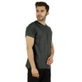 thumbnail image 3 of Inkmeso Solid Short Sleeve Crewneck T-ShirtForMens Lightweight EverydayShirtsW/ Patch Pocket, 3 of 7