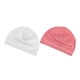 thumbnail image 3 of 2 gorros de dormir suaves para correr, andar en bicicleta, viajar y dormir. Rosa y blanco, 3 of 9