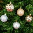 thumbnail image 5 of Every Day is Christmas Ornaments 35ct 70mm Christmas Ornaments, Shatterproof Christmas Tree Ornaments Set, Christmas Balls Decoration (Gold & Silver), 5 of 7