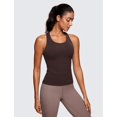 thumbnail image 2 of Musculosa CRZ YOGA Butterluxe Racerback Marrón XS, 2 of 4