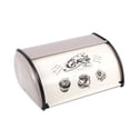 thumbnail image 2 of Vintage Bread Box Storage Rollup Top Light Gray Bread Boxes, 2 of 8
