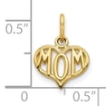 thumbnail image 3 of Pendentif Breloque Collier Maman en Or Jaune 10k, 3 of 7