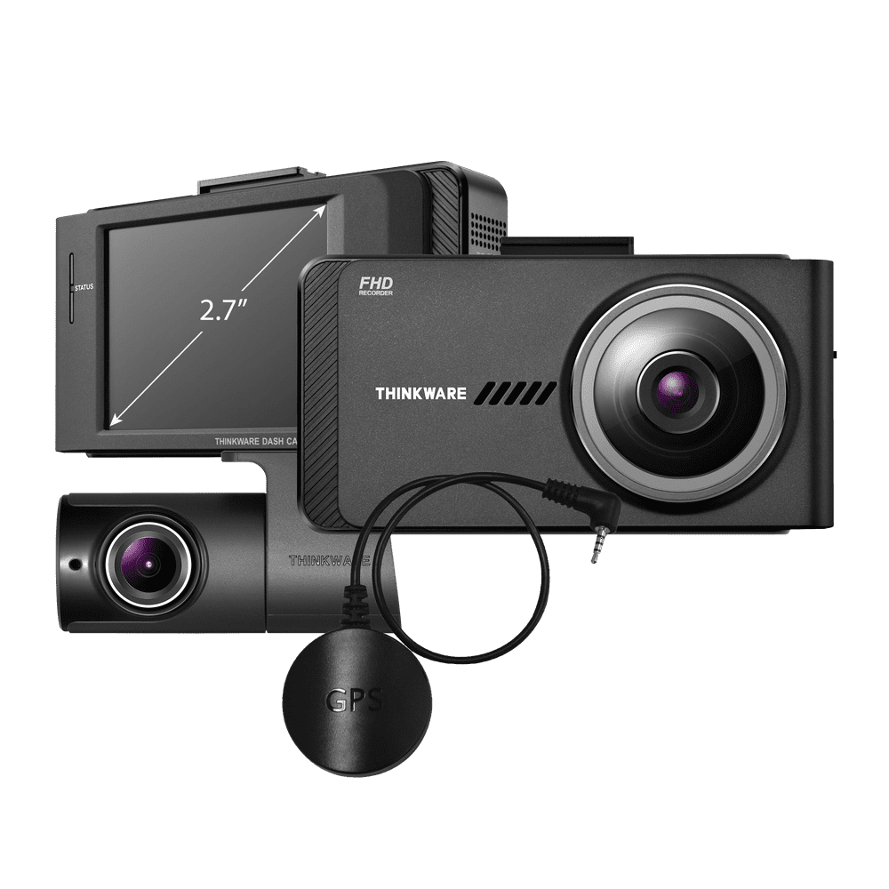 THINKWARE X700 Dual Dash Cam Front and Rear Camera for Cars, 1080P FHD