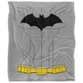 thumbnail image 1 of Batman Batsuit Blanket One Size Multicoloured, 1 of 5