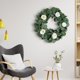 thumbnail image 4 of Guirnalda de flores de rosas de hojas artificiales Muebles para el hogar | Decoración colgante de gabinete | Accesorio de telón de fondo de fotografía de bodas | Decoración de vegetación duradera, 4 of 7