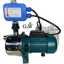Shallow Well Jet and Booster Pump with Smart Controller Home Pressure 1 HP 110V