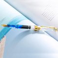thumbnail image 4 of keepw Golden Trim Nib Ink Pen Classy And Stylish Writing Instrument For All Occasions Impressive Plastic piston pen-0.5mm 1Set, 4 of 6