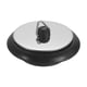 thumbnail image 1 of Tapón de desagüe para bañera de 1.57", tapón universal de goma para fregadero, plateado, 1 of 6