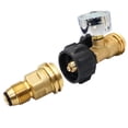 thumbnail image 2 of Propane Tank Adapter for Outdoor Camping Stoves - Portable Gas Cylinder Conversion Connector with Durable Construction, Easy Installation, and Compact Design for North American Camping, Hiking, and, 2 of 6