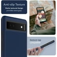 thumbnail image 5 of TUDIA MergeGrip Google Pixel 6a Case 2022 Dual Layer Heavy Duty Phone Case - Indigo Blue, 5 of 7